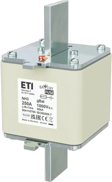Attēls no NH3 gBat 250A/1000V DC