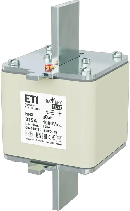 Attēls no NH3 gBat 315A/1000V DC