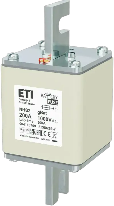 Attēls no NHS2 gBat 200A/1000V DC