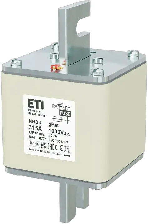 Attēls no NHS3 gBat 315A/1000V DC