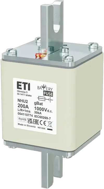 Attēls no NHU2 gBat 200A/1000V DC