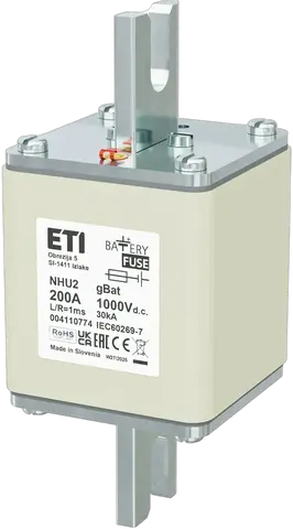 NHU2 gBat 200A/1000V DC