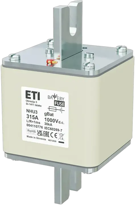Attēls no NHU3 gBat 315A/1000V DC