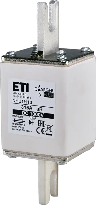 Attēls no NHU1/110 aR 315A/1000V DC