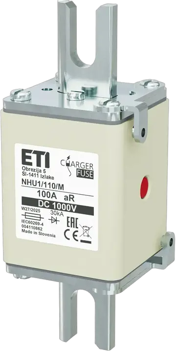 Attēls no NHU1/110/M aR 100A/1000V DC