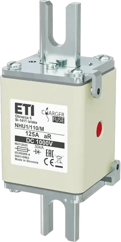 NHU1/110/M aR 125A/1000V DC