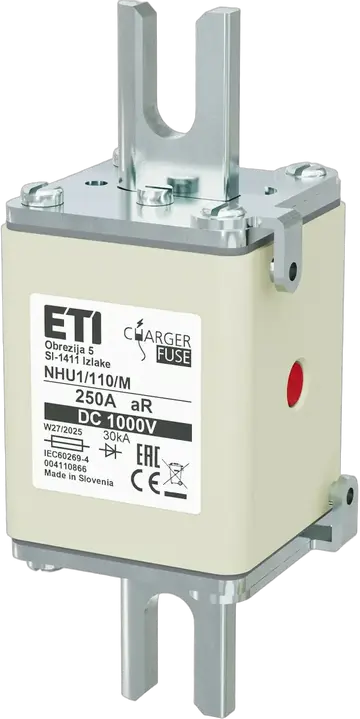 Attēls no NHU1/110/M aR 250A/1000V DC