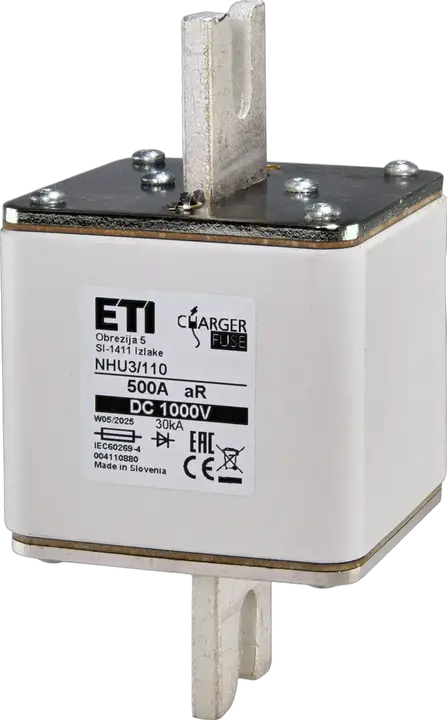 Attēls no NHU3/110 aR 500A/1000V DC