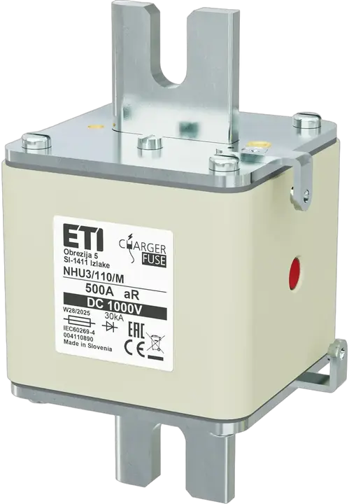 Attēls no NHU3/110/M aR 500A/1000V DC