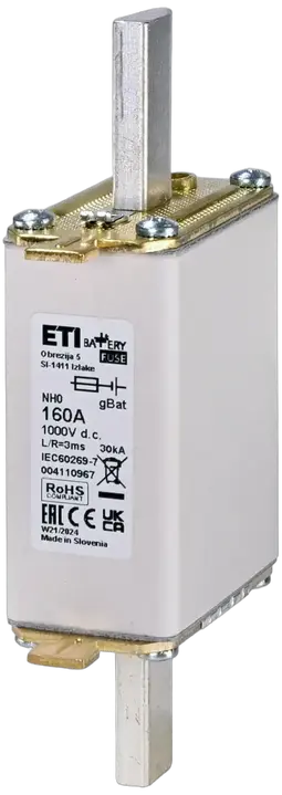 Attēls no NH0 gBat 100A/1000V DC