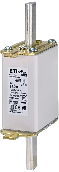 Attēls no NH1C gBat 125A/1000V DC