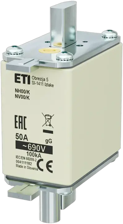 Attēls no NH00/K gG 50A/690V