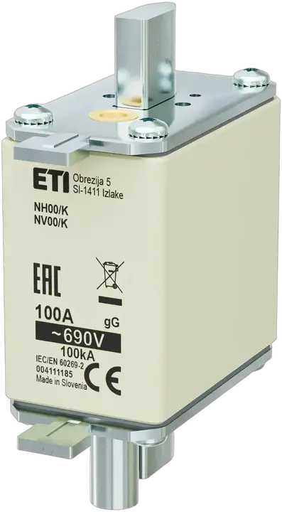Attēls no NH00/K gG 100A/690V
