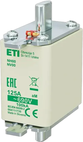 Attēls no NH00 aM 125A/690V