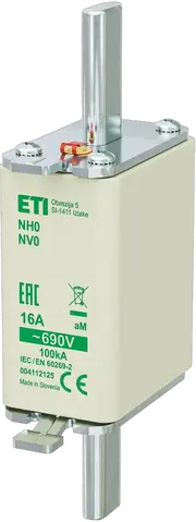Attēls no NH0 aM 16A/690V