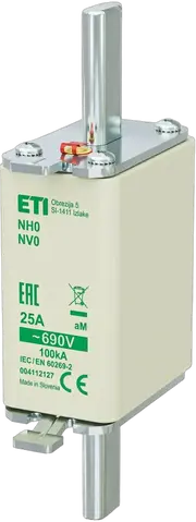 Attēls no NH0 aM 25A/690V