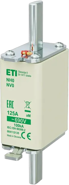 Attēls no NH0 aM 125A/690V