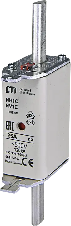 Attēls no *NH1C gG 40A/500V korr.