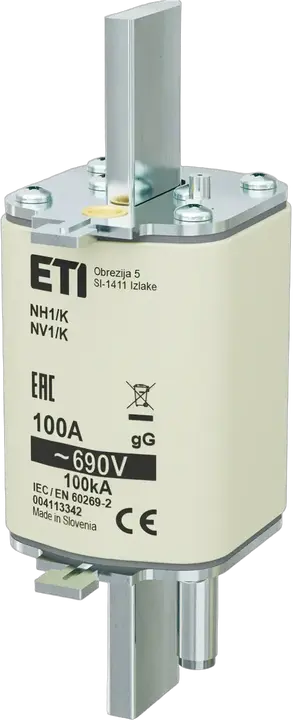 Attēls no NH1/K gG 100A/690V