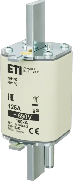 Attēls no NH1/K gG 125A/690V