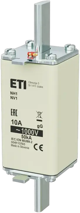 Attēls no NH1/85 gG 10A/1000V