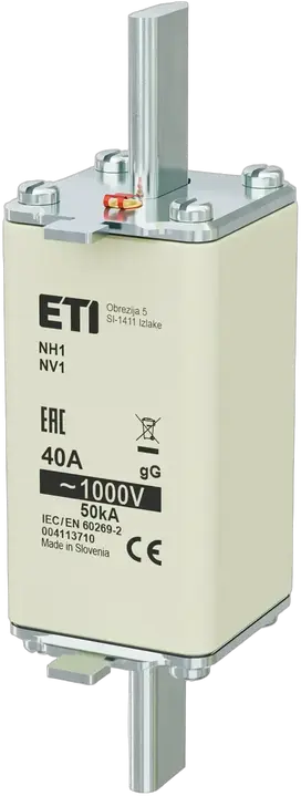 Attēls no NH1/85 gG 40A/1000V