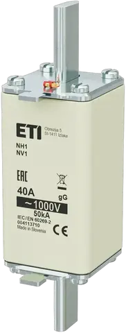 Attēls no NH1/85 gG 40A/1000V