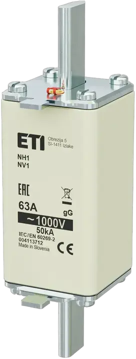 Attēls no NH1/85 gG 63A/1000V