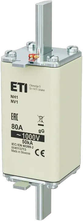 Attēls no NH1/85 gG 80A/1000V