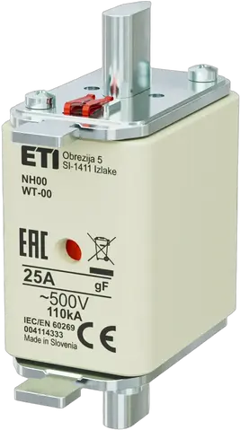 Attēls no NH00 gF 25A/500V