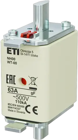 Attēls no NH00 gF 63A/500V