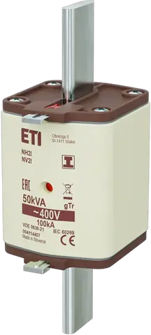 Attēls no NH2/I gTr 72A/400V/50kVA