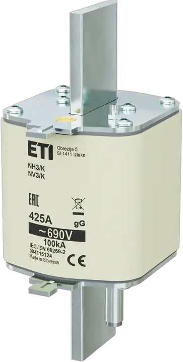 Attēls no NH3/K gG 425A/690V