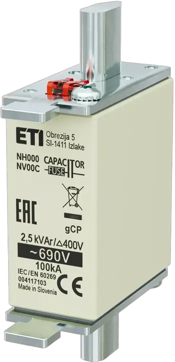 Attēls no NH000 gCP 2,5kVAr/690V
