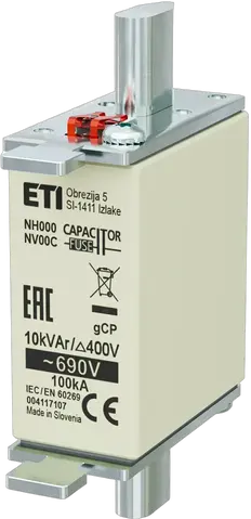Attēls no NH000 gCP 10kVAr/690V