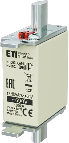 Attēls no NH000 gCP 12,5kVAr/690V