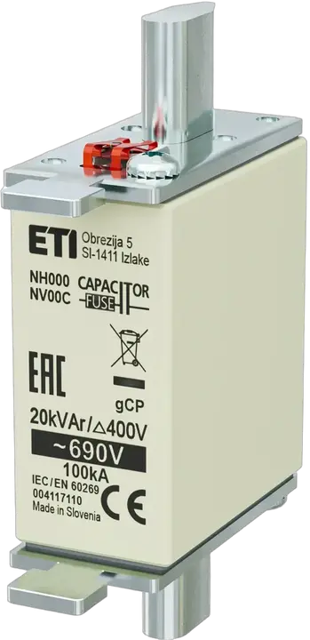 Attēls no NH000 gCP 20kVAr/690V