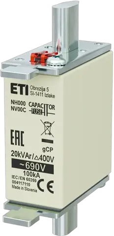 Attēls no NH000 gCP 20kVAr/690V