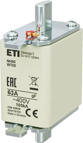 Attēls no NH00 gF 63A/400V