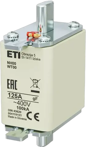 Attēls no NH00 gF 125A/400V