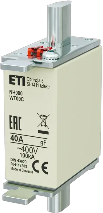 Attēls no NH000 gF 40A/400V