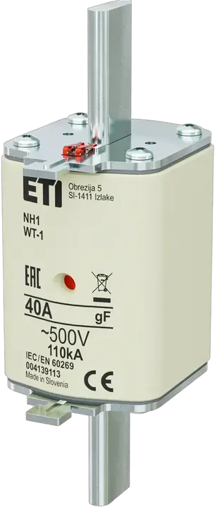 Attēls no NH1 gF 40A/500V
