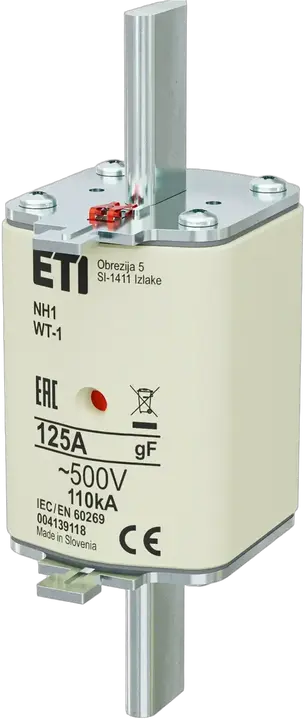 Attēls no NH1 gF 125A/500V
