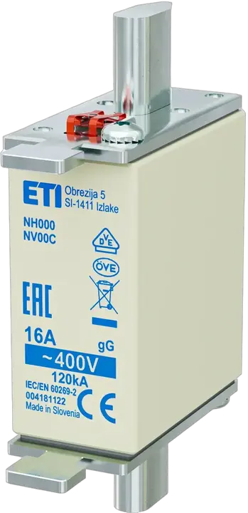 Attēls no NH000 gG 16A/400V korr.