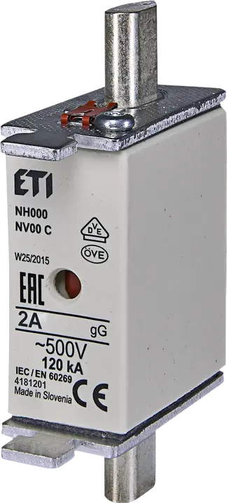 Attēls no *NH000 gG 25A/400V korr.