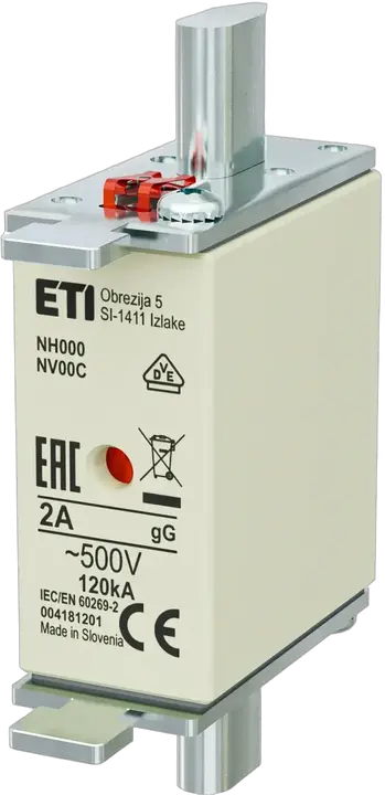 Attēls no NH000 gG 2A/500V