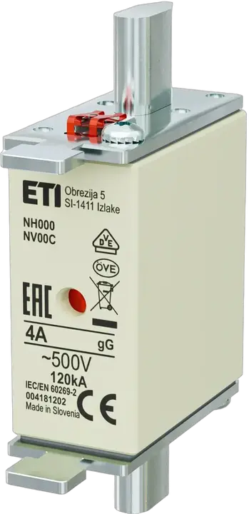 Attēls no NH000 gG 4A/500V