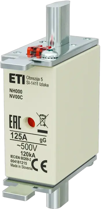 Attēls no NH000 gG 125A/500V