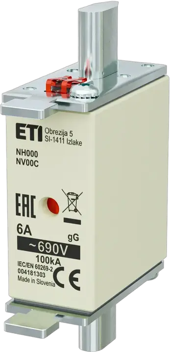 Attēls no NH000 gG 6A/690V