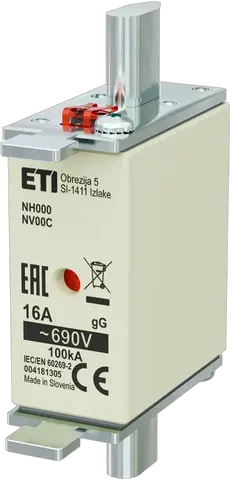 NH000 gG 16A/690V